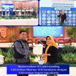 Penandatanganan MoU Kerja Sama Tri Dharma Perguruan Tinggi Universitas Dharma AUB Surakarta dengan Universitas Negeri Yogyakarta UNY