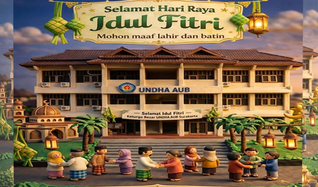 Ucapan Selamat Hari Raya Idul Fitri 1447 H Universitas Dharma AUB Surakarta