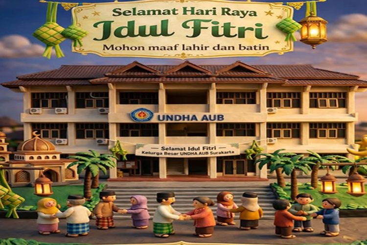 Ucapan Selamat Hari Raya Idul Fitri 1447 H Universitas Dharma AUB Surakarta
